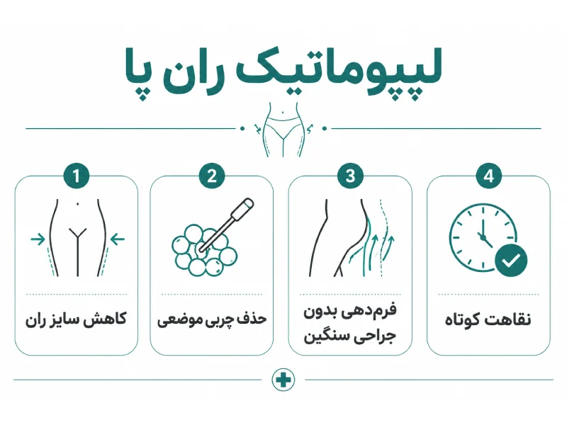 لیپوماتیک ران ها