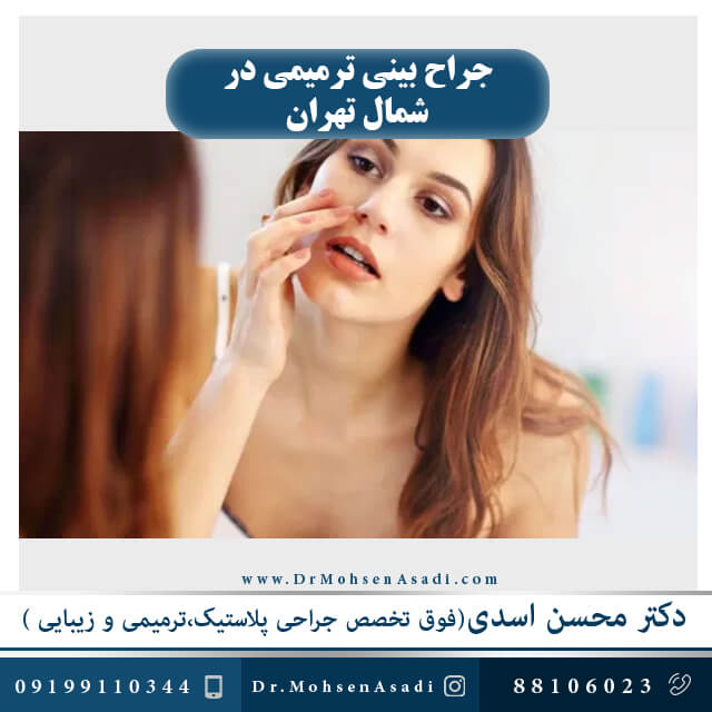 بهترین جراحی بینی در شمال تهران