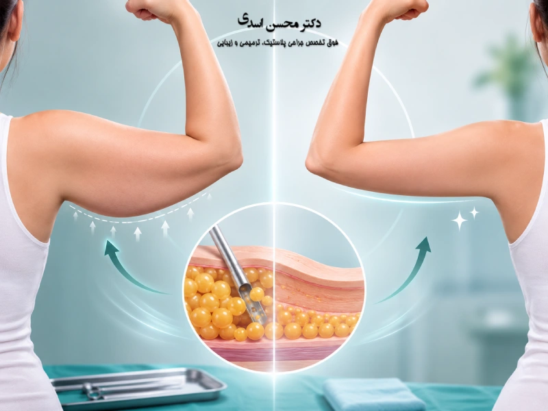 لیپوماتیک بازو ها